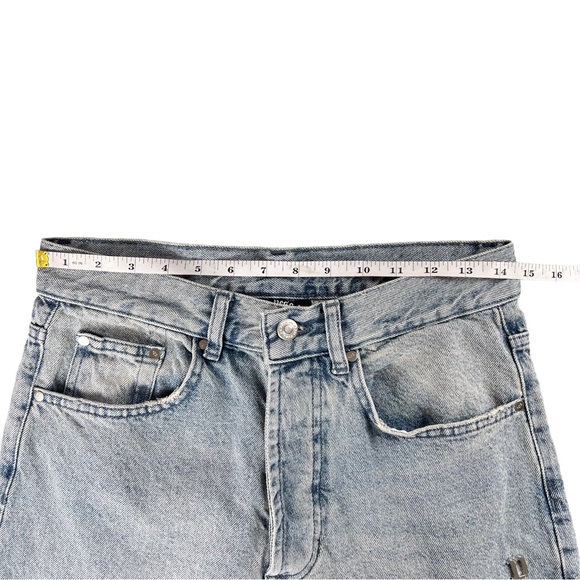 Peso Raws Baggy Jeans Size Small Metal P Details - Picture 10 of 14